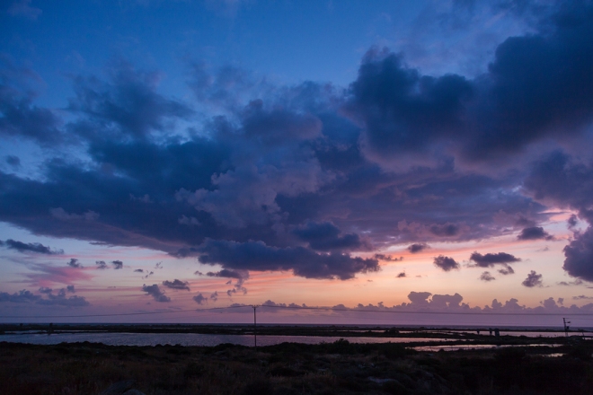 Twilight Just After Sunset Near Caesarea